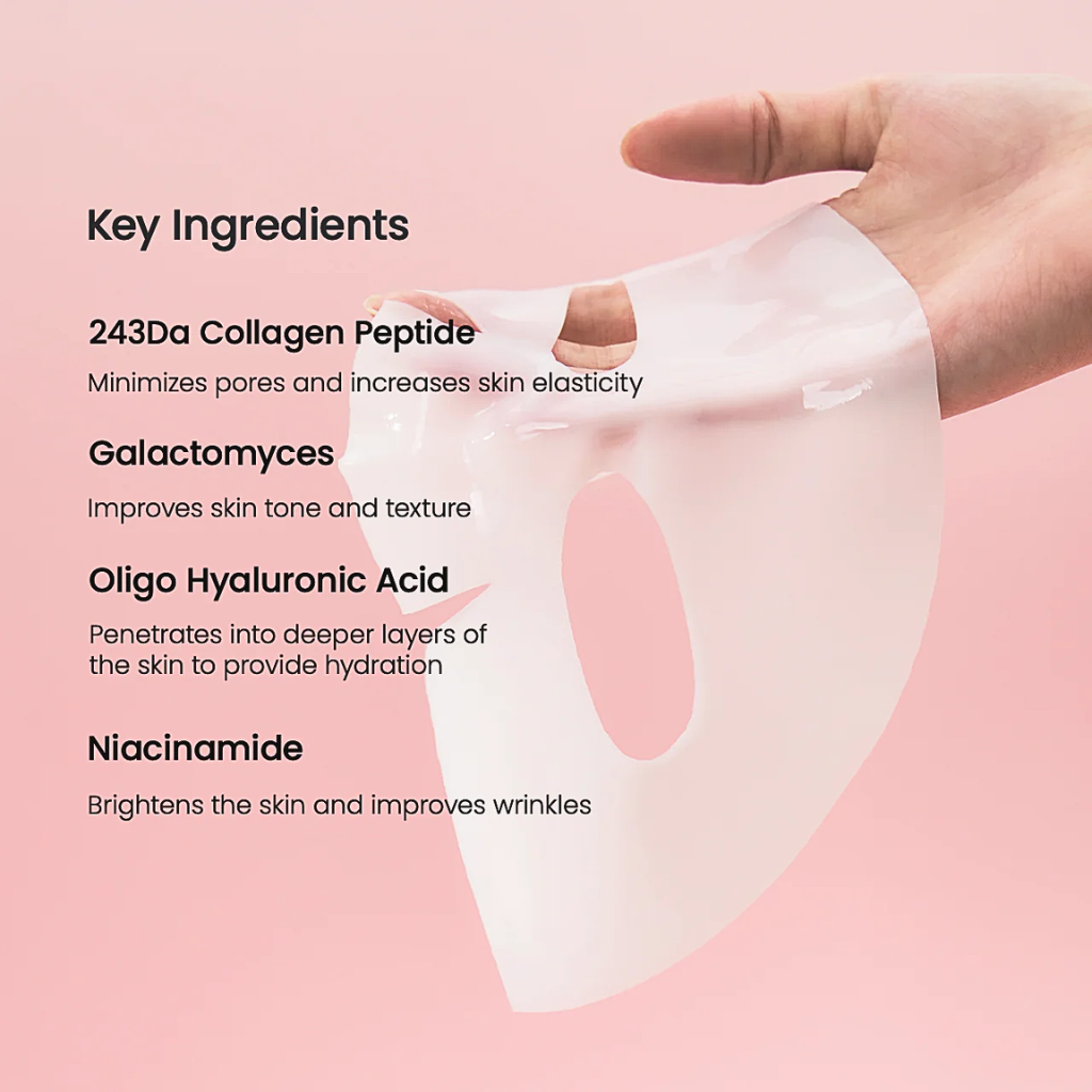 Biodance Bio-Collagen Deep Mask – Lasi-iho, kosteutus & kiinteytys