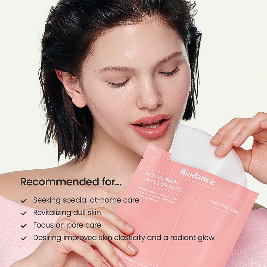 Biodance Bio-Collagen Deep Mask – Lasi-iho, kosteutus & kiinteytys