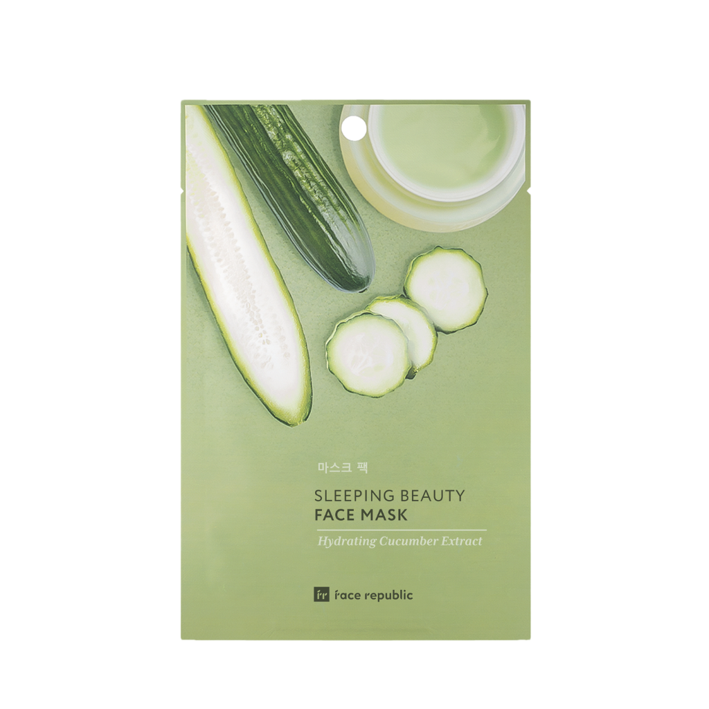 Face Republic | Hydrating Cucumber Sheet Mask - Naturelle
