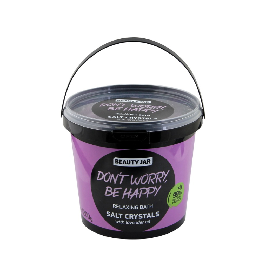 Beauty Jar | Don't Worry Be Happy Relaxing Bath Crystals - Naturelle