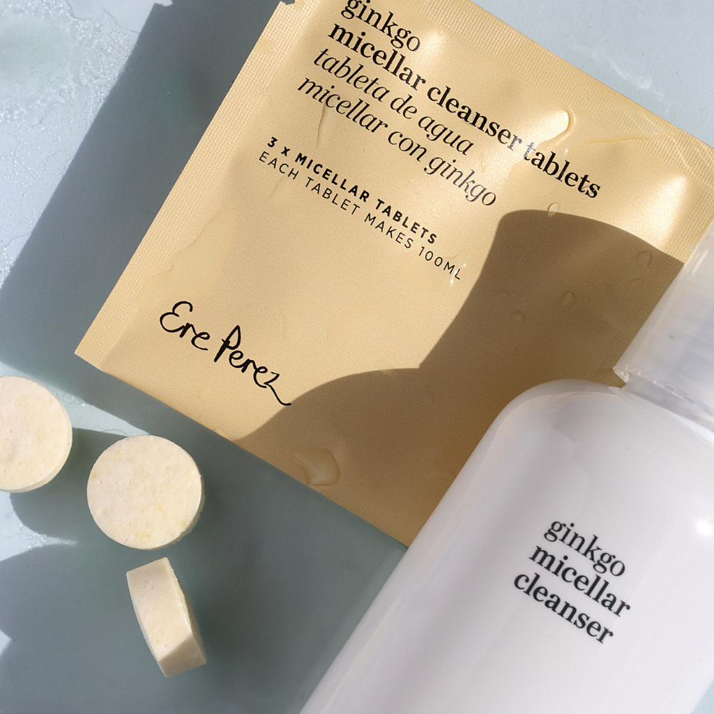 Ere Perez | Ginkgo Micellar Cleanser Tablets - Naturelle
