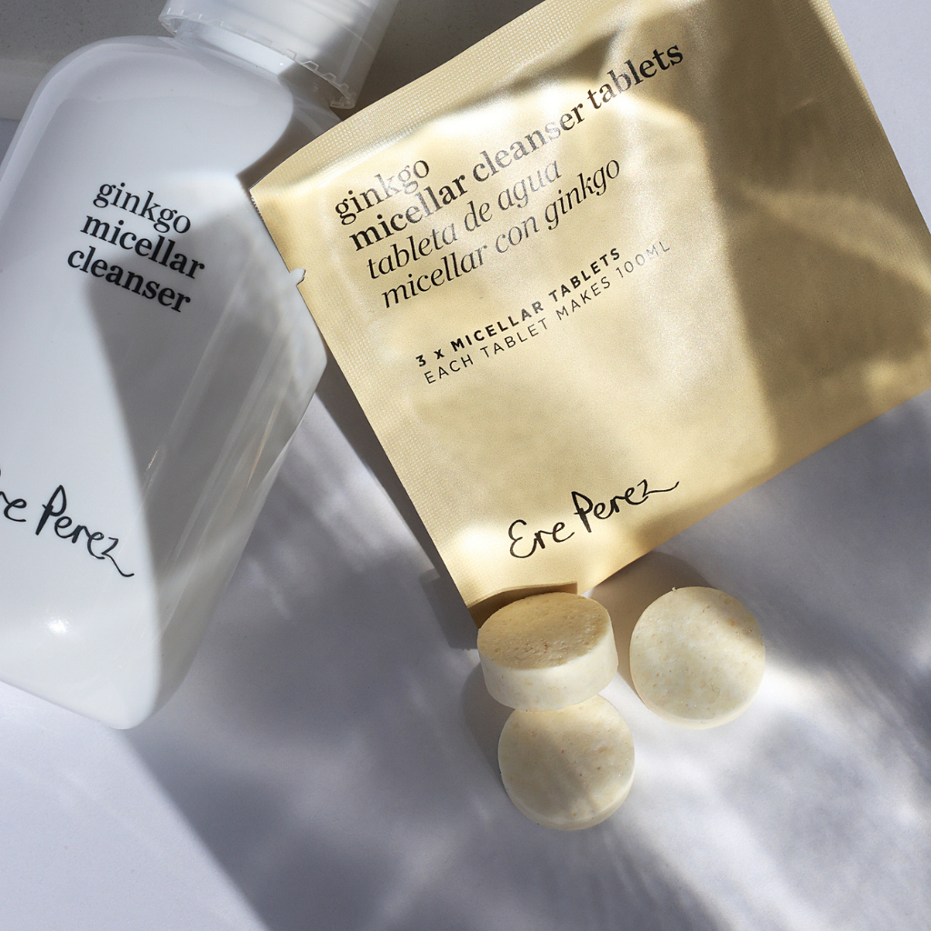 Ere Perez | Ginkgo Micellar Cleanser Tablets - Naturelle