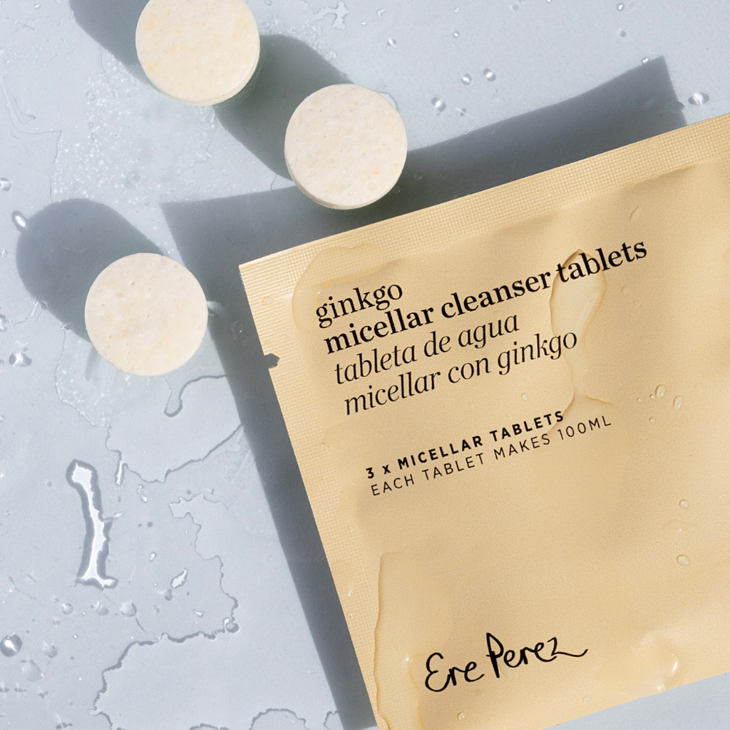 Ere Perez | Ginkgo Micellar Cleanser Tablets - Naturelle