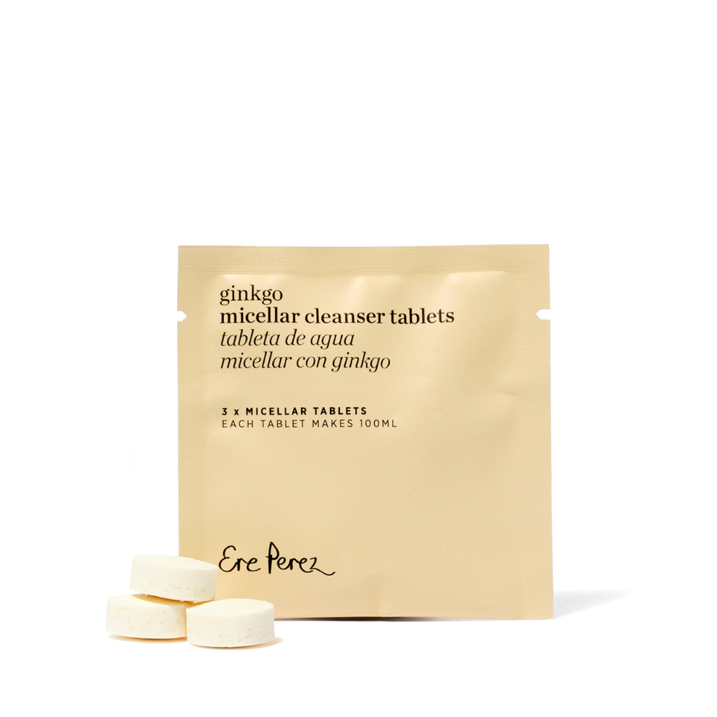 Ere Perez | Ginkgo Micellar Cleanser Tablets - Naturelle