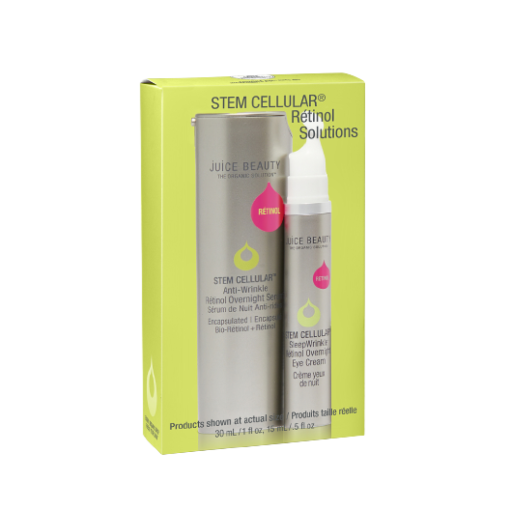Juice Beauty | Stem Cellular Anti-Wrinkle Retinol Solutions Kit - Naturelle.fi