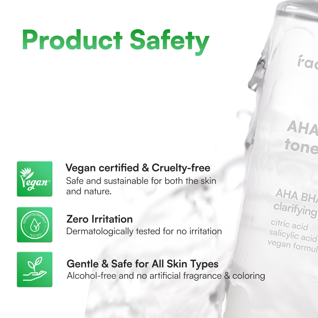 Face Republic | Clarifying AHA/BHA Toner - Naturelle