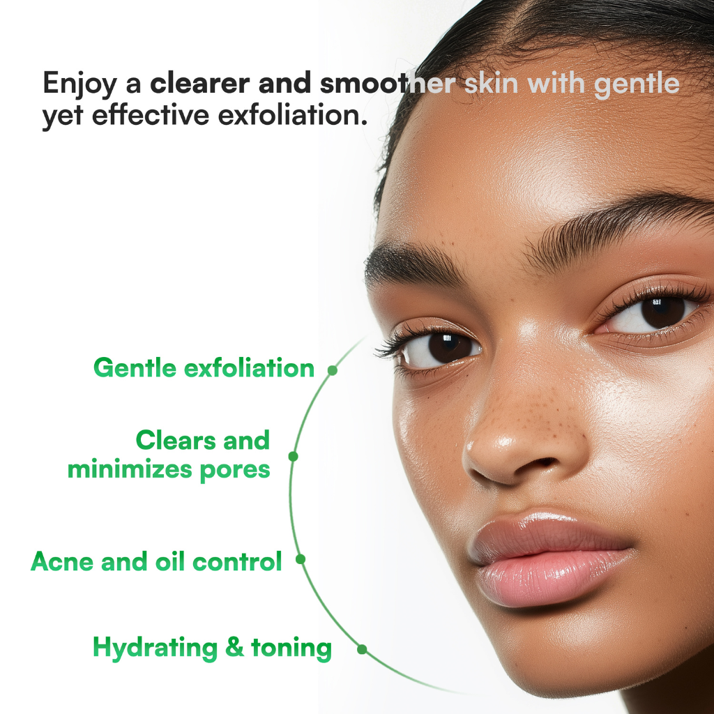 Face Republic | Clarifying AHA/BHA Toner - Naturelle