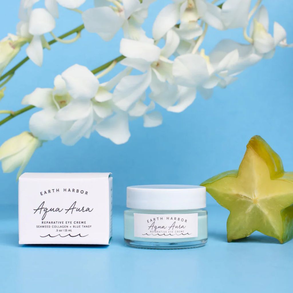 Earth Harbor | Aqua Aura Reparative Eye Creme - Naturelle.fi