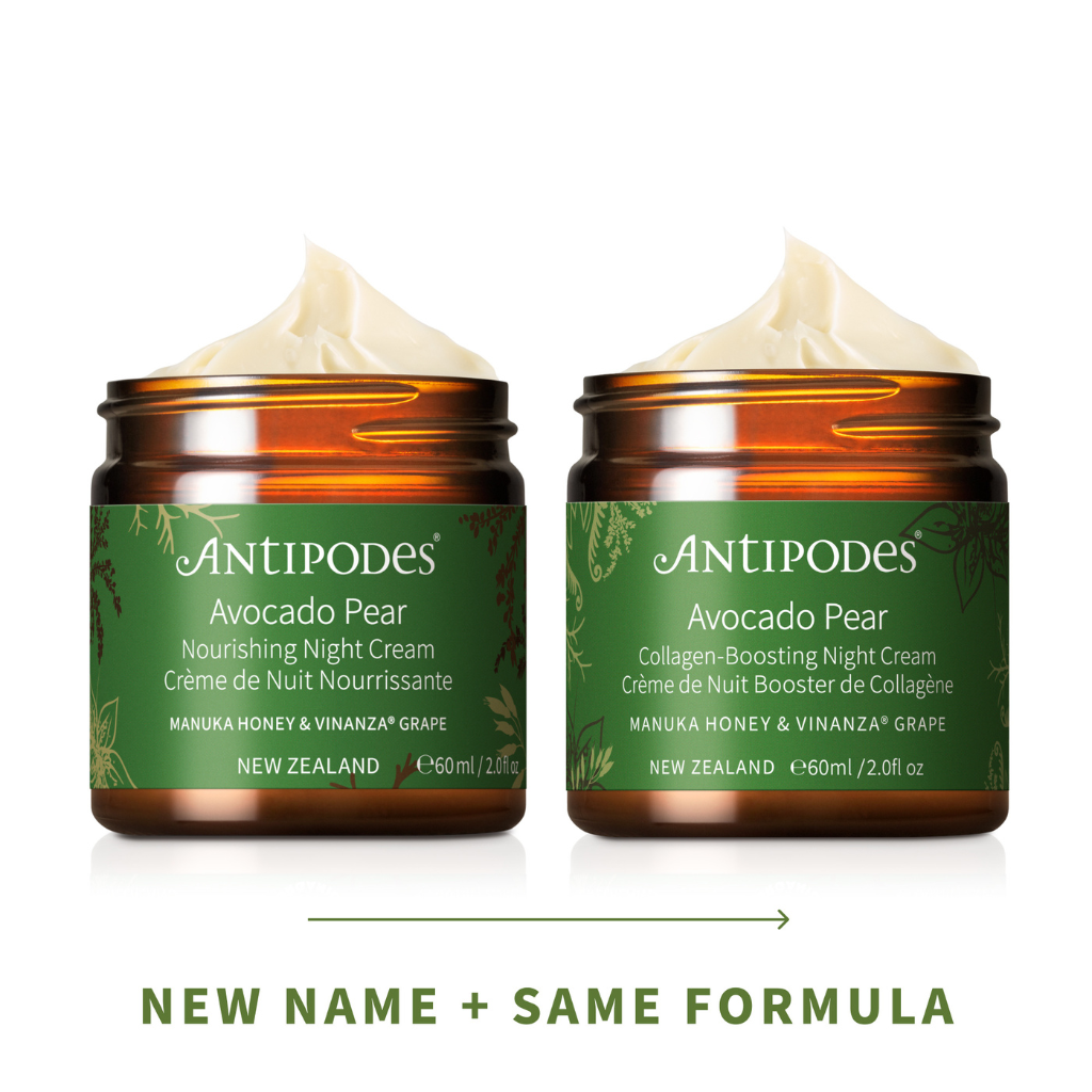 Antipodes | Avocado Pear Collagen-Boosting Night Cream - Naturelle.fi