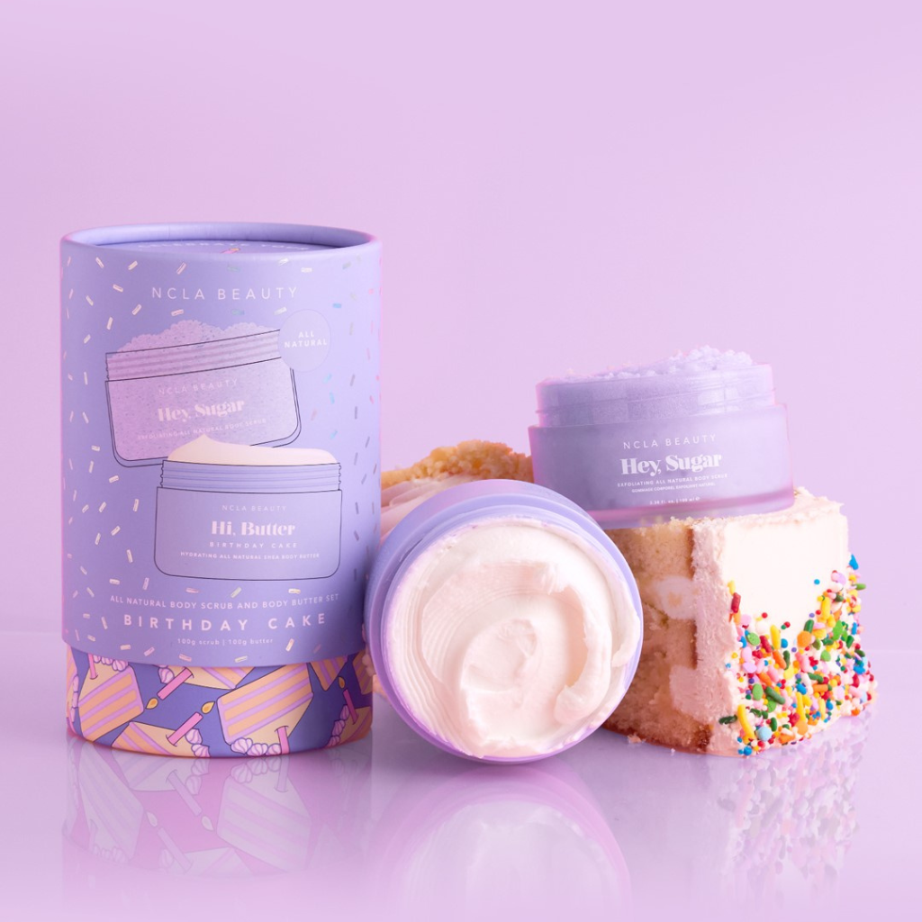 NCLA Beauty | Birthday Cake Body Care Set - Naturelle.fi