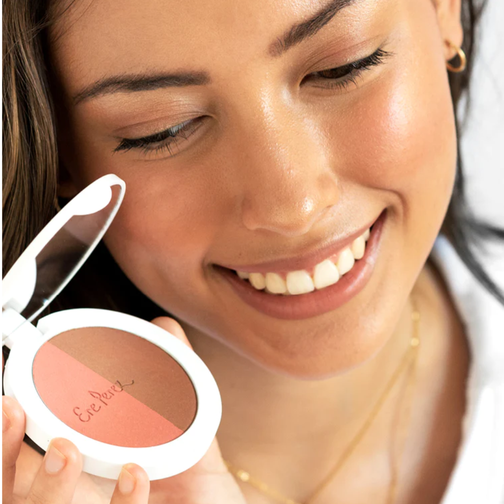 Ere Perez | Rice Powder Blush & Bronzer Brooklyn - Naturelle.fi