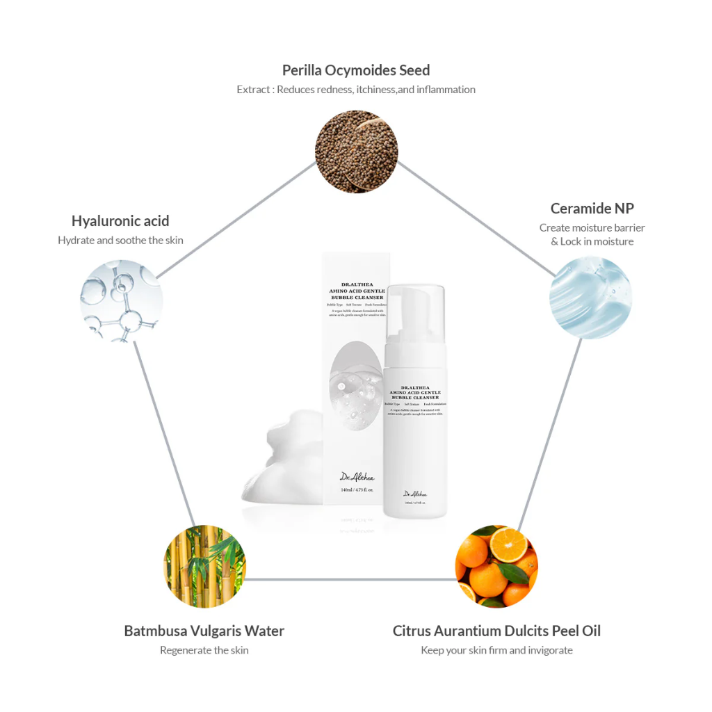 Dr. Althea | Amino Acid Gentle Bubble Cleanser