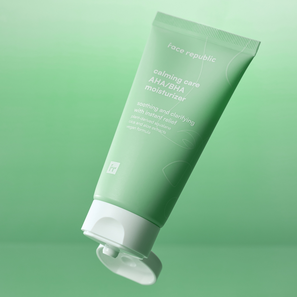 Face Republic | Calming Care AHA/BHA Moisturizer - Naturelle