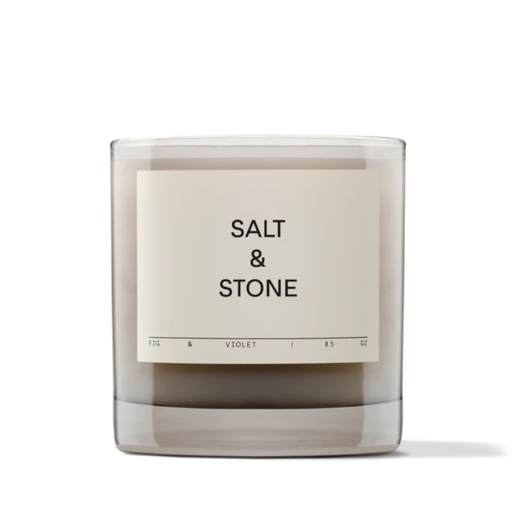Salt & Stone | Scented Candle Fig & Violet - Naturelle