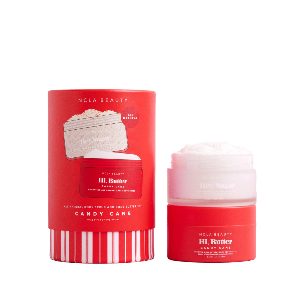 NCLA Beauty | Candy Cane Body Care Set - Naturelle.fi