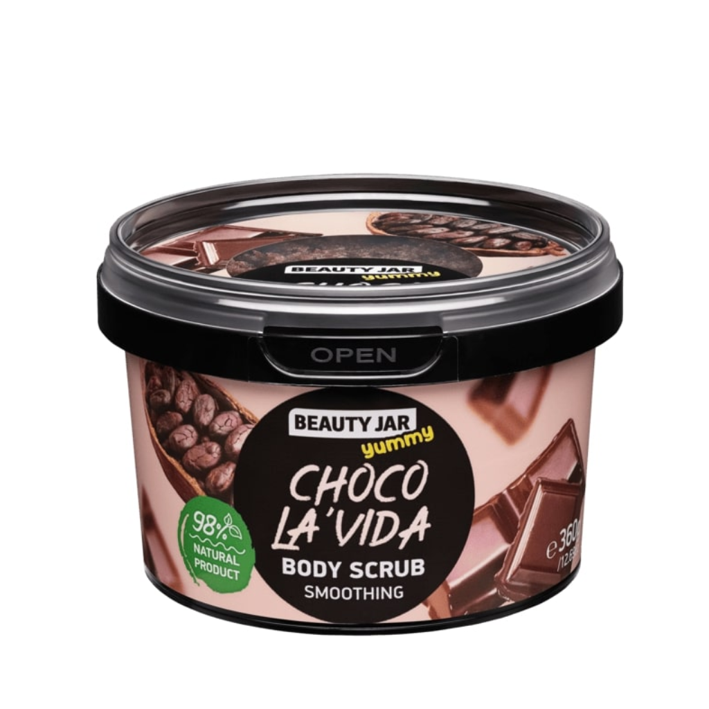 Beauty Jar Yummy! | Choco La'vida Softening Body Scrub - Naturelle
