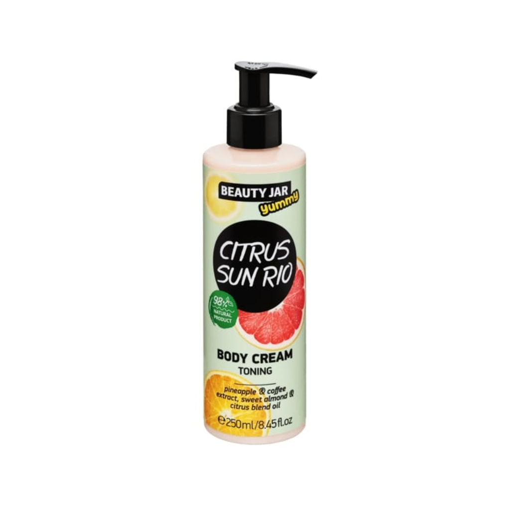 Beauty Jar Yummy! | Citrus Sun Rio Toning Body Cream - Naturelle