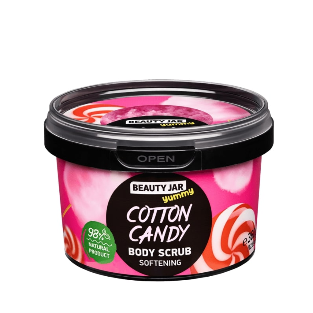 Beauty Jar Yummy! | Cotton Candy Softening Body Scrub - Naturelle