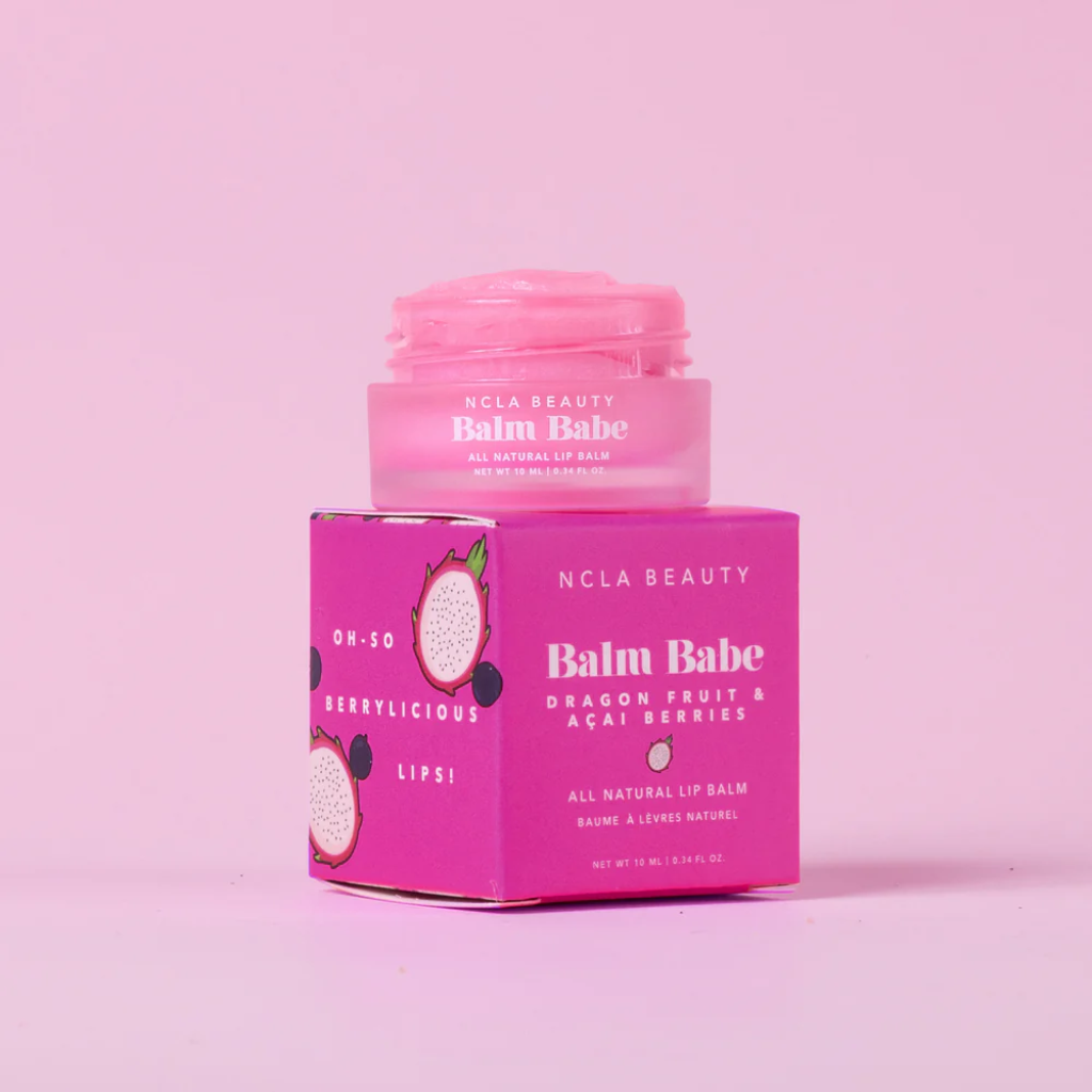 NCLA Beauty | Balm Babe Dragon Fruit & Acai Berries Lip Balm - Naturelle