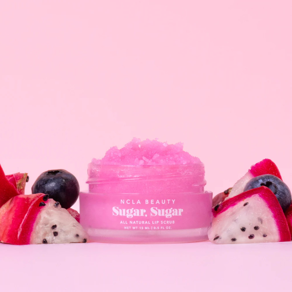 NCLA Beauty | Sugar Sugar Dragon Fruit & Acai Berries Lip Scrub - Naturelle