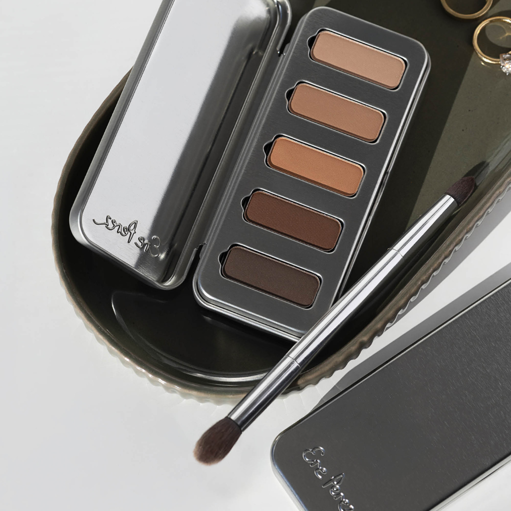 Ere Perez | Eco Vegan Eye Duo Brush - Naturelle