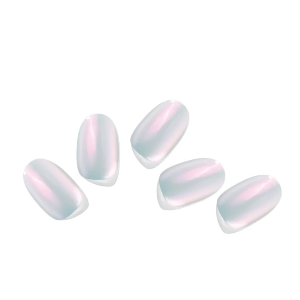 Edgeu | Gel Nail Sticker Kynsitarrat - Mirror Sky Blue - Naturelle