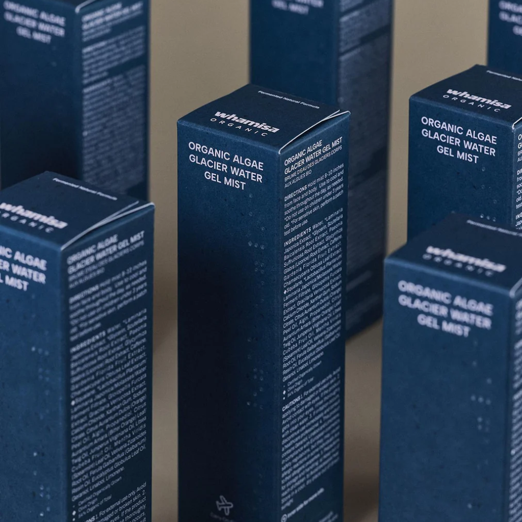 Whamisa | Organic Algae Glacier Water Gel Mist - Naturelle