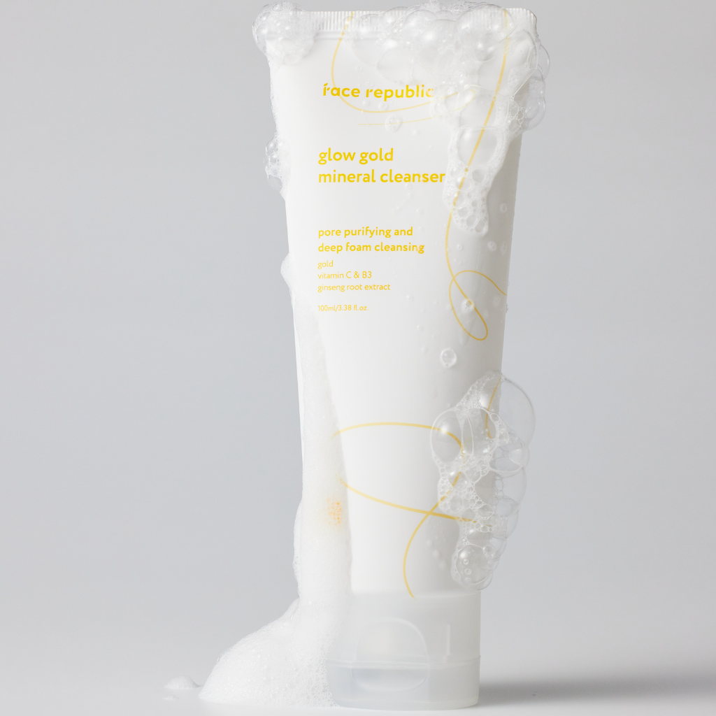 Face Republic | Glow Gold Mineral Cleanser - Naturelle