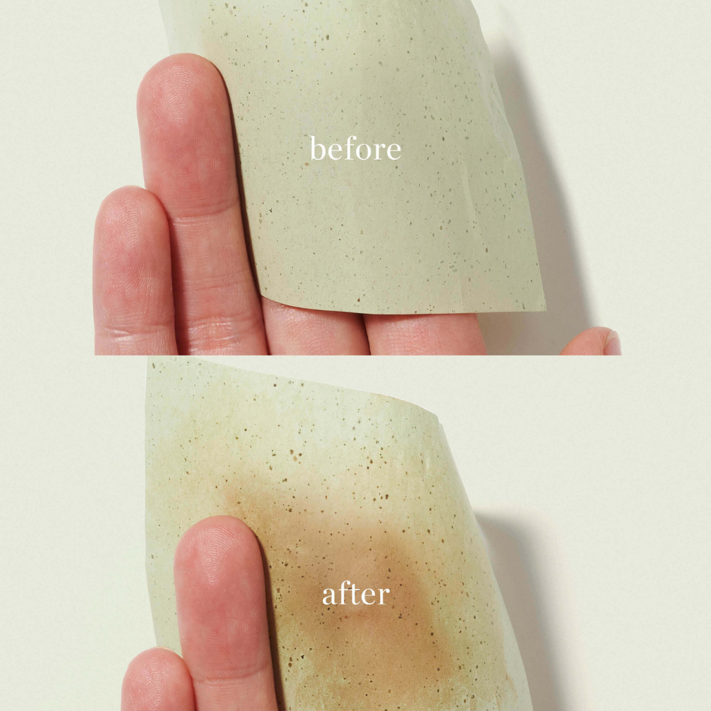 Ere Perez | Green Tea Oil Control Paper - Naturelle.fi