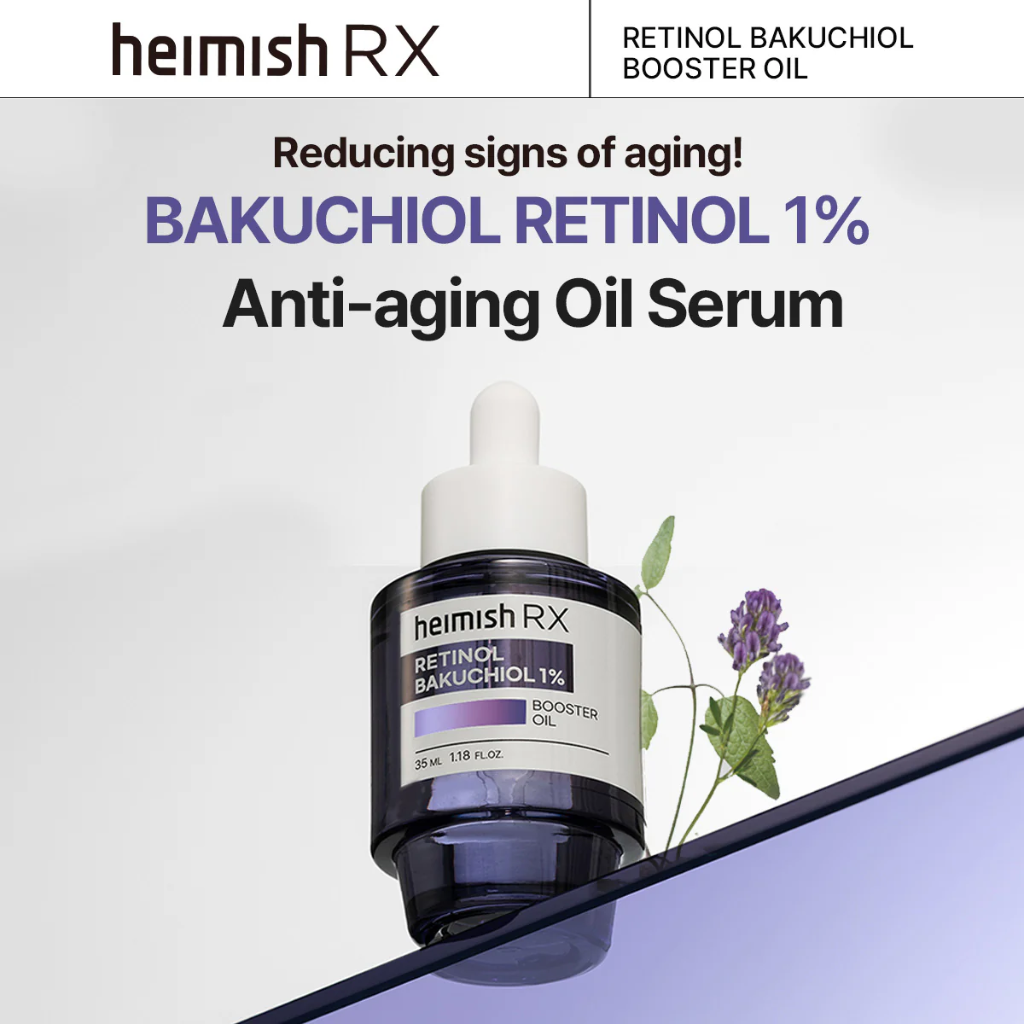 Heimish | RX Retinol Bakuchiol 1% Booster Oil - Naturelle