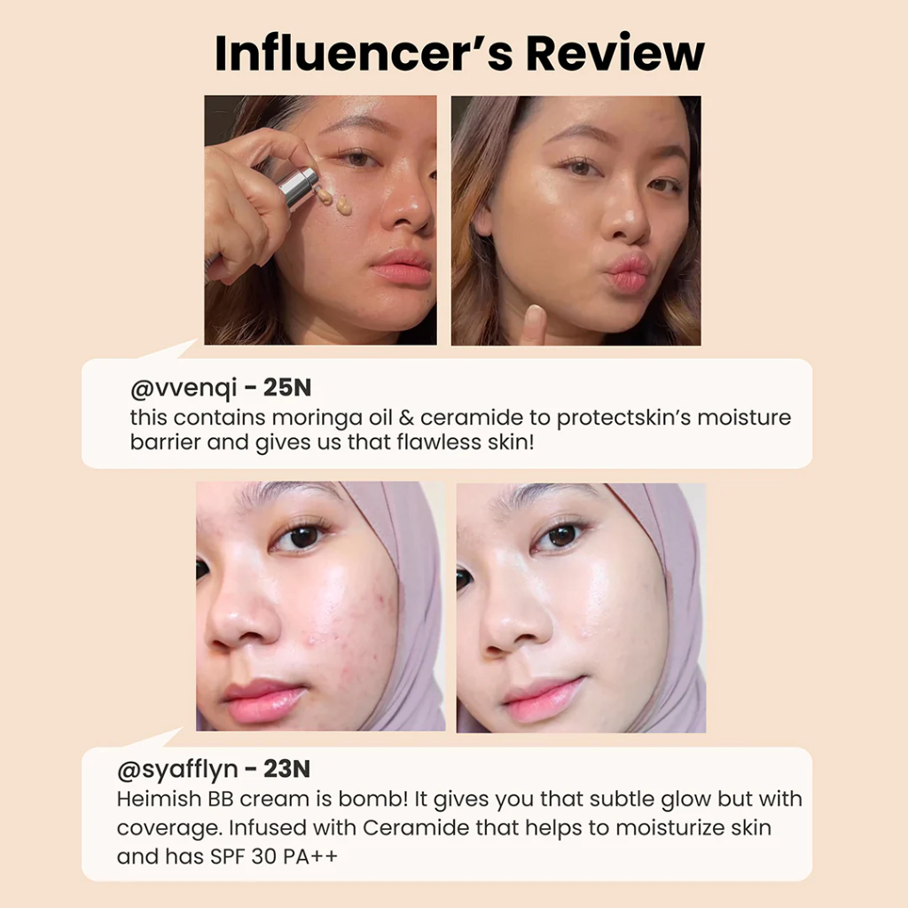 Moringa Ceramide SPF30 BB Cream