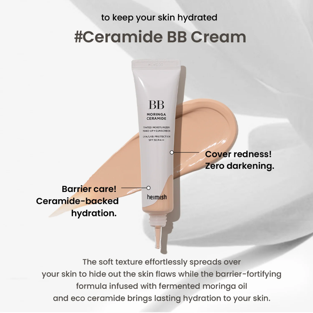 Heimish | Moringa Ceramide SPF30 BB Cream - Naturelle