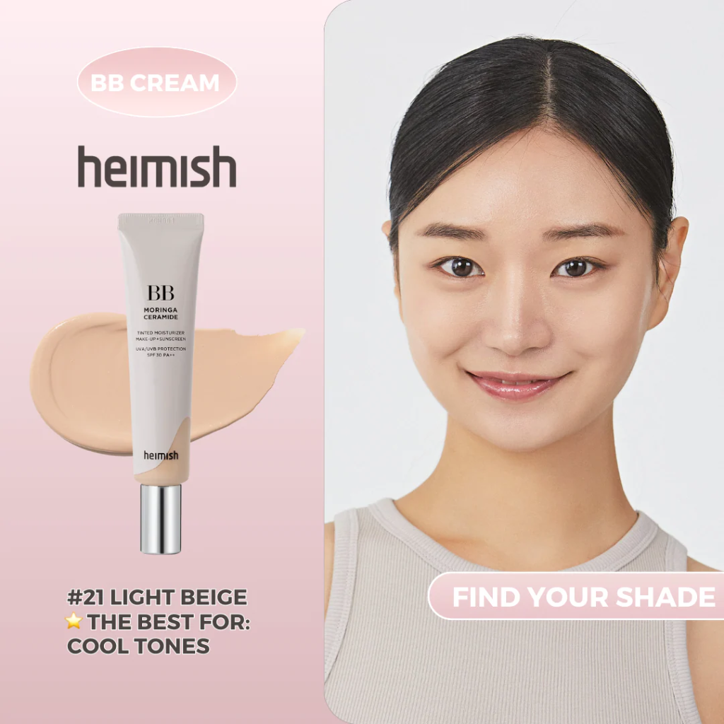 Heimish | Moringa Ceramide SPF30 BB Cream - Naturelle