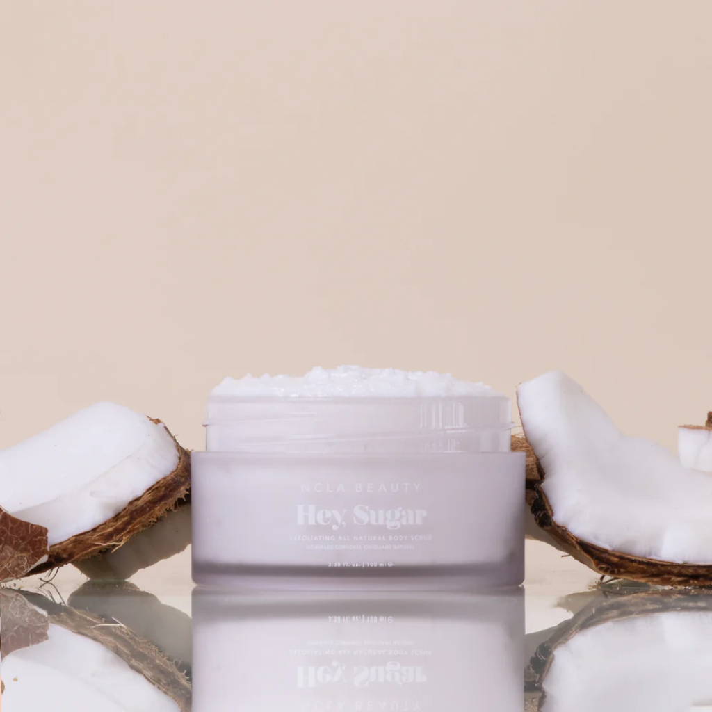 NCLA Beauty | Hey, Sugar Coconut Vanilla Body Scrub Discovery Size
