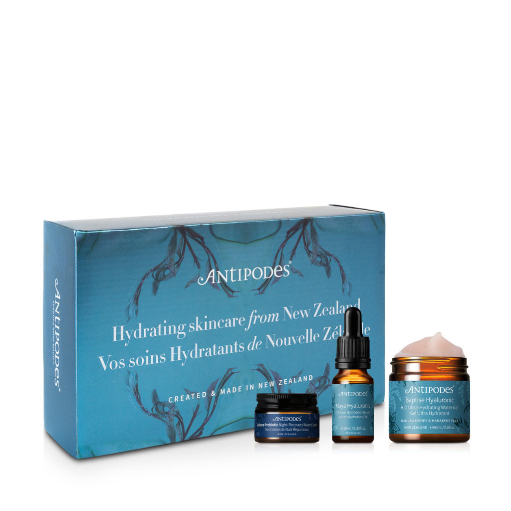 Antipodes | Hydrating Essentials Set Kosteuttava ihonhoitosetti