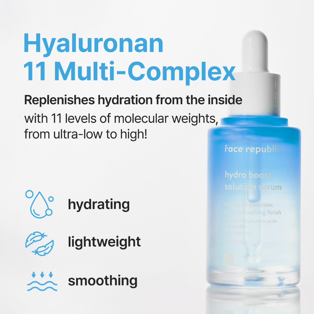 Face Republic | Hydro Boost Solution Serum - Naturelle