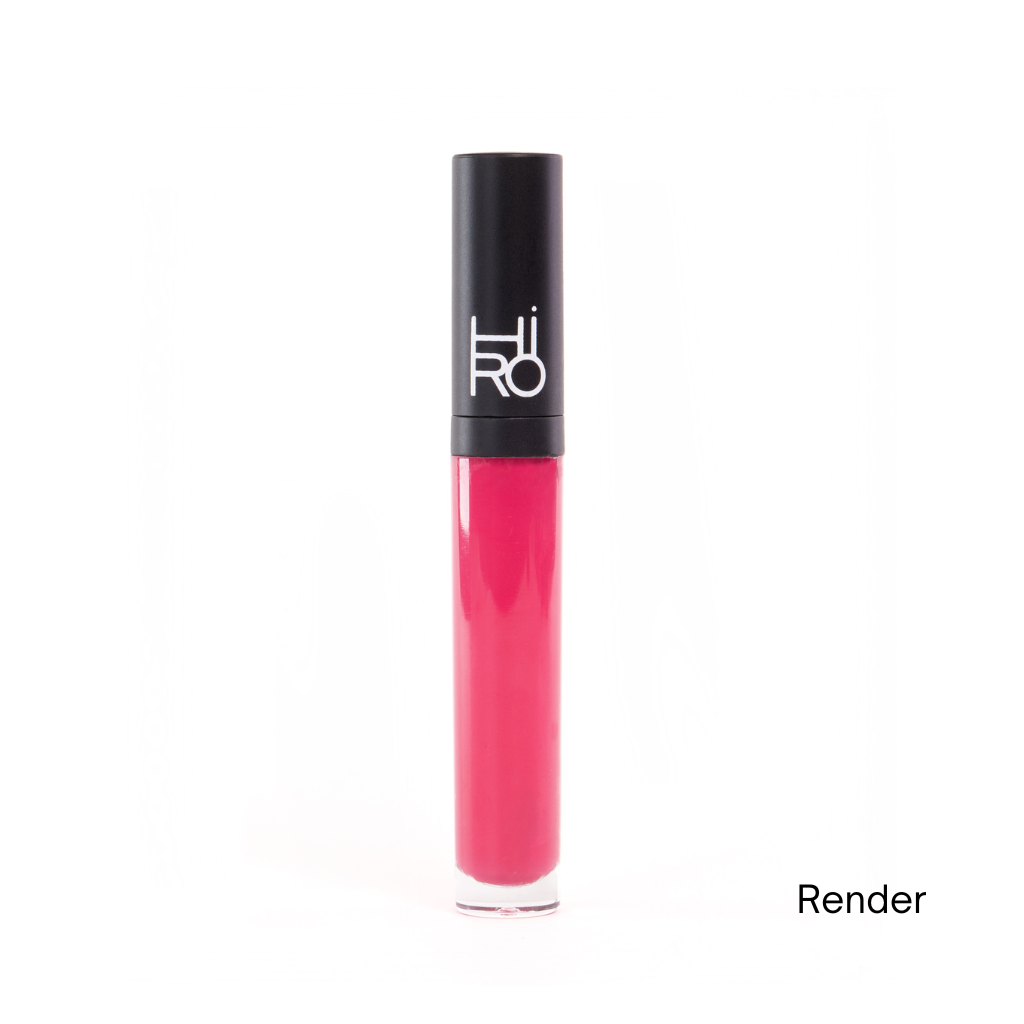 HIRO Cosmetics | Liquid Lip Paint Render - Naturelle.fi