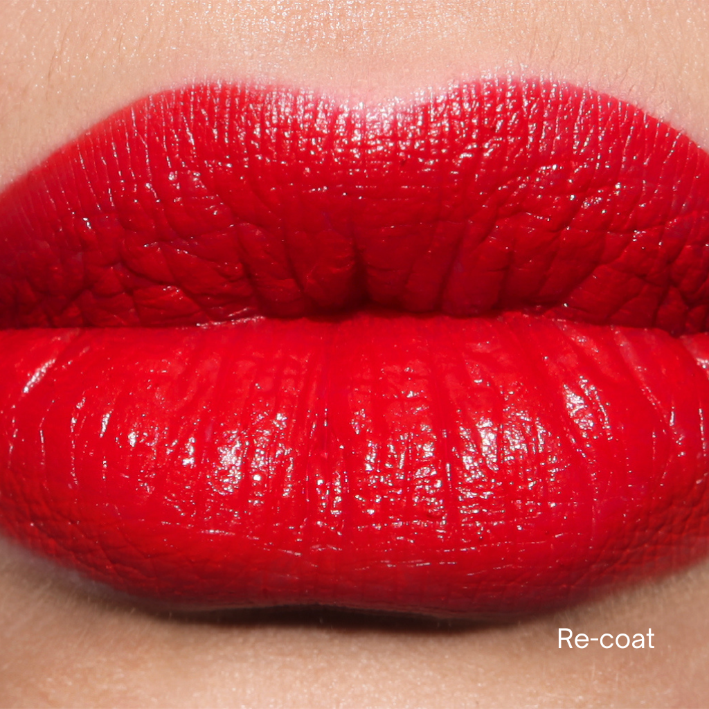 HIRO Cosmetics | Liquid Lip Paint Re-coat on Lips - Naturelle.fi