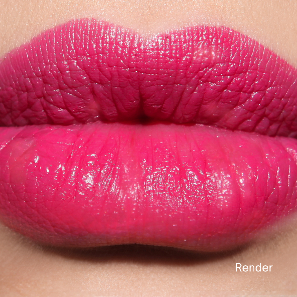 HIRO Cosmetics | Liquid Lip Paint Render on Lips - Naturelle.fi