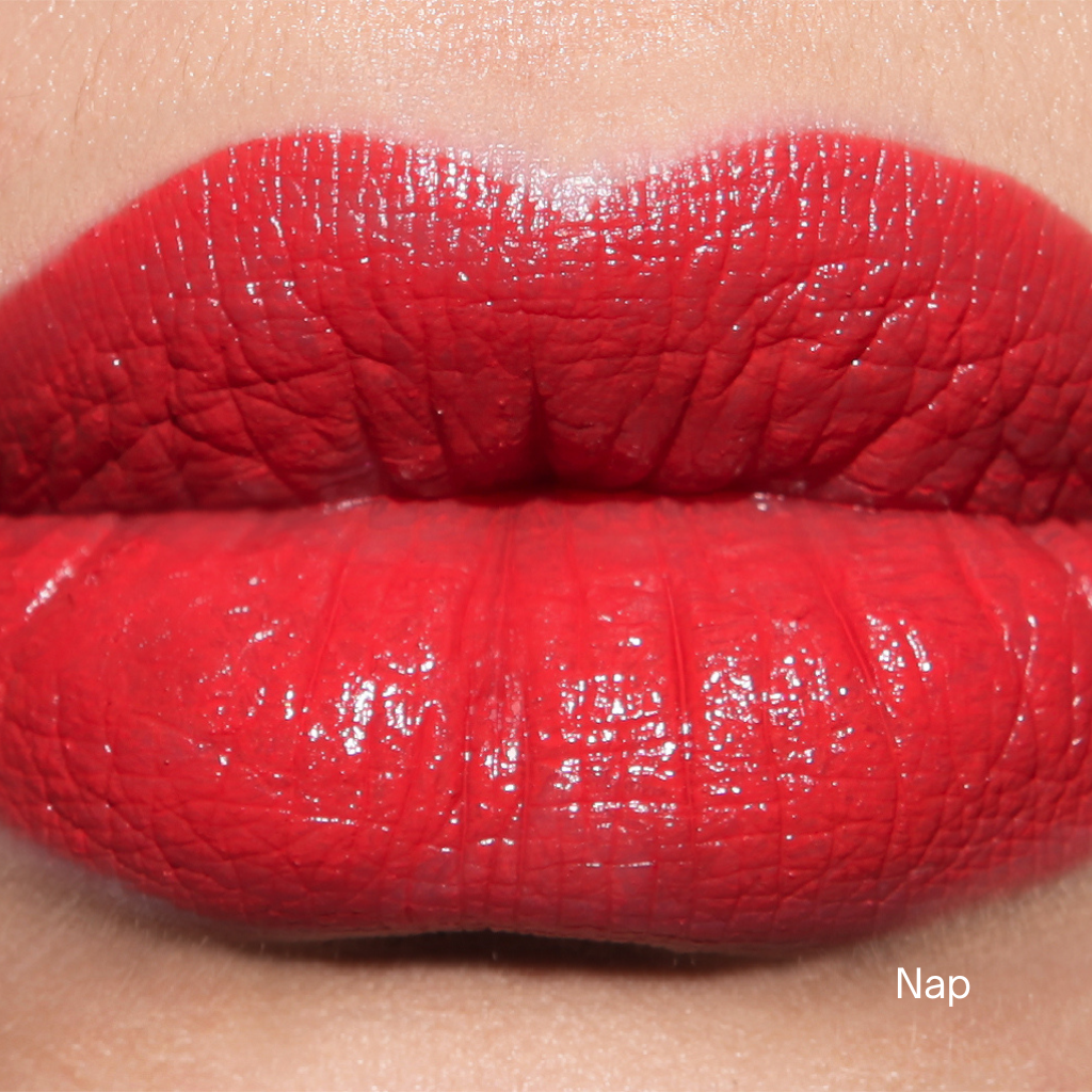 HIRO Cosmetics | Liquid Lip Paint Nap on Lips - Naturelle.fi