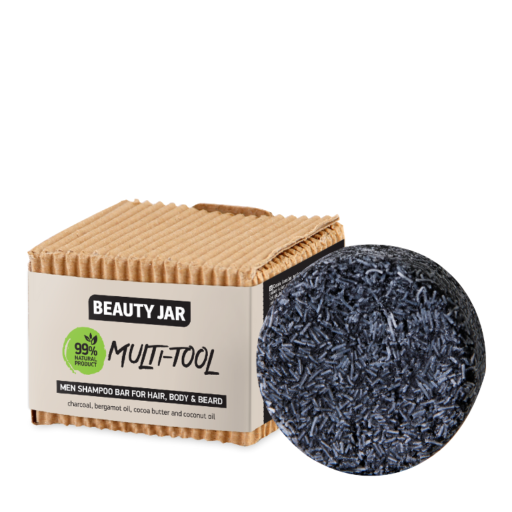 Beauty Jar | Multi-Tool Hair, Body & Beard Shampoo Bar - Naturelle.fi