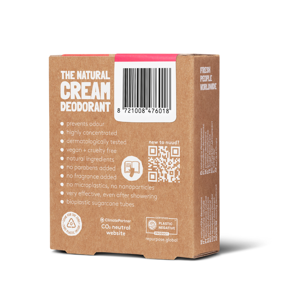 Nuud | All Natural Deodorant Luonnonkosmetiikan deodorantti - Naturelle.fi