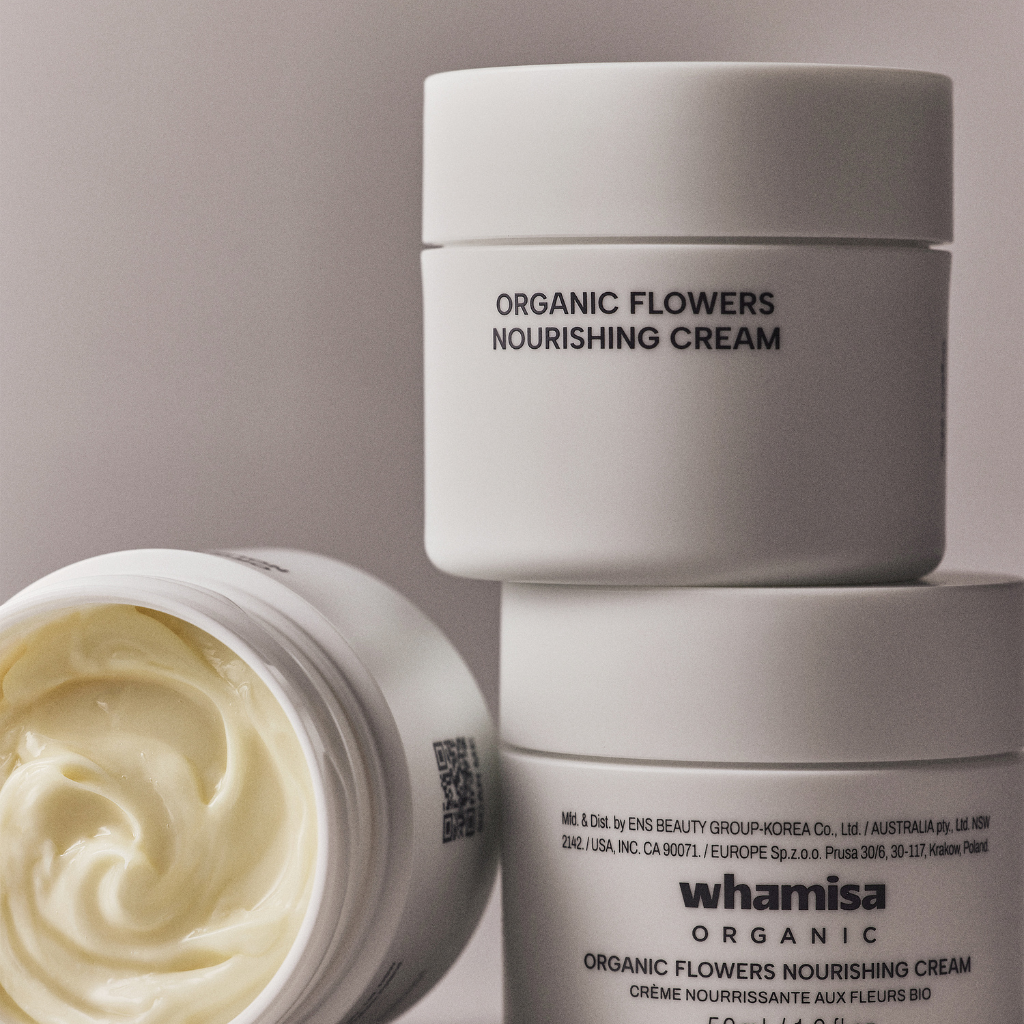 Whamisa | Organic Flowers Nourishing Cream - Naturelle