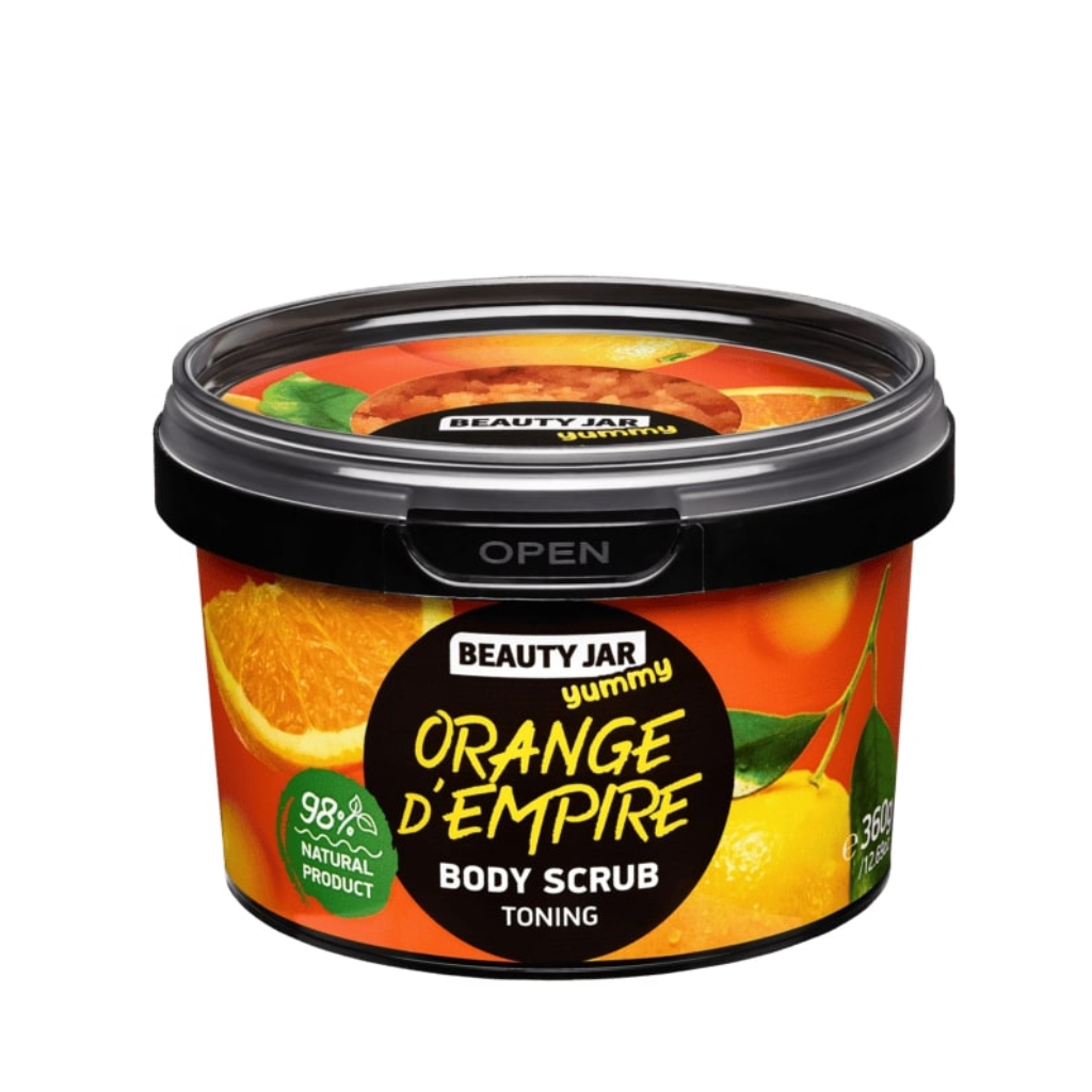 Beauty Jar Yummy! | Orange d'Empire Toning Body Scrub - Naturelle