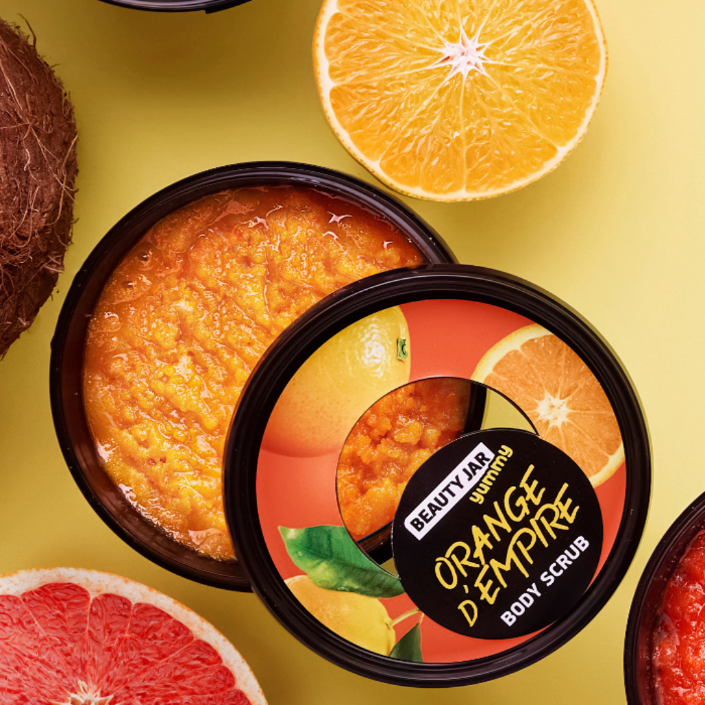 Beauty Jar Yummy! | Orange d'Empire Toning Body Scrub - Naturelle