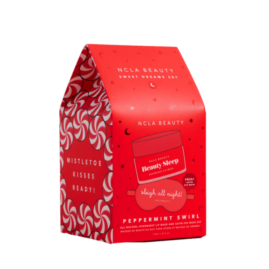 NCLA Beauty | Peppermint Swirl Lip Mask Gift Set - Naturelle.fi