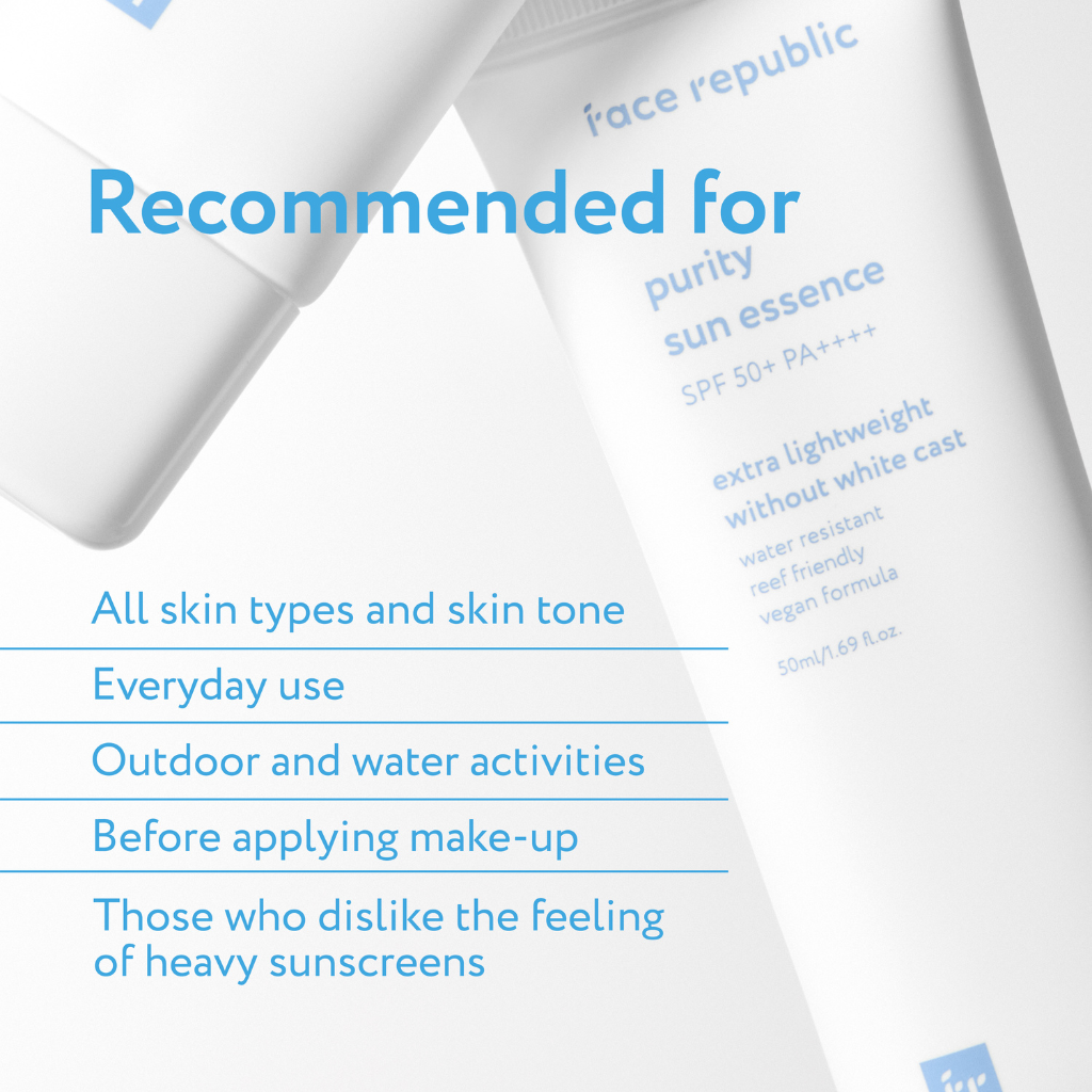 Face Republic | Purity Sun Essence SPF50+ - Naturelle