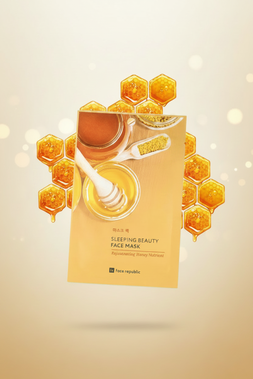 Face Republic | Rejuvenating Honey Sheet Mask - Naturelle
