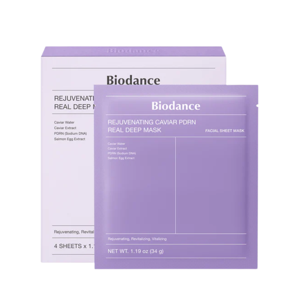 Biodance Rejuvenating Caviar Pdrn Real Deep Mask 4-pack