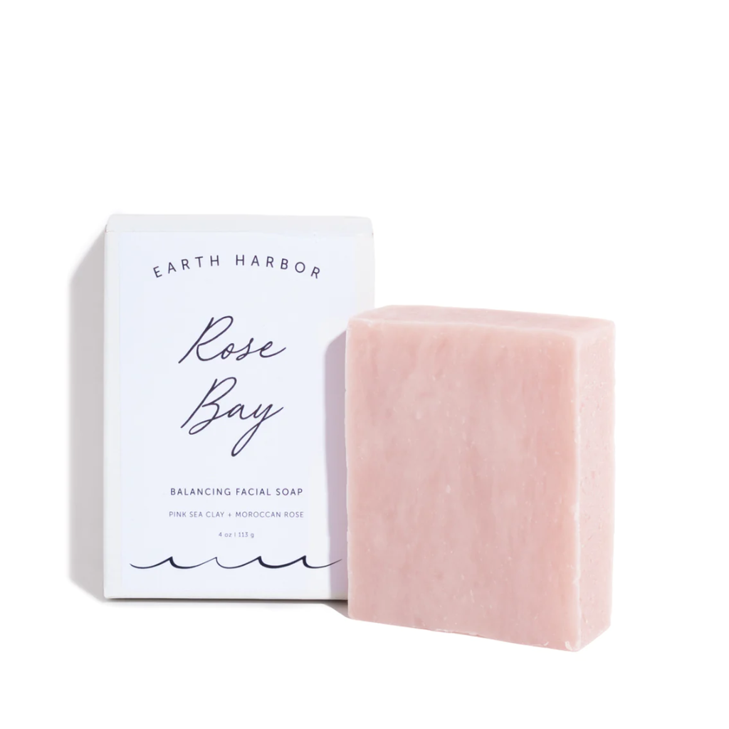 Earth Harbor | Rose Bay Balancing Facial Soap - Naturelle.fi
